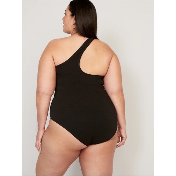 NWT Old Navy Pucker One-Shoulder One-Piece Swimsuit - Picture 8 of 8